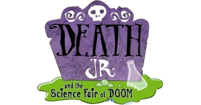 Death Jr & the Science Fair of Doom title screen for Nintendo DS